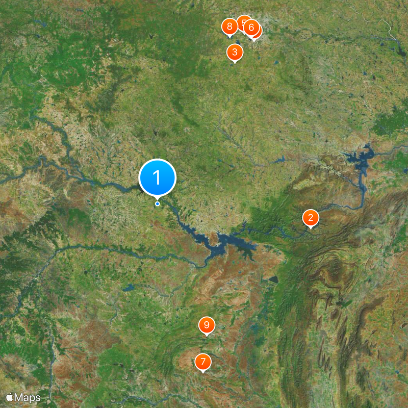 Gadwal Map
