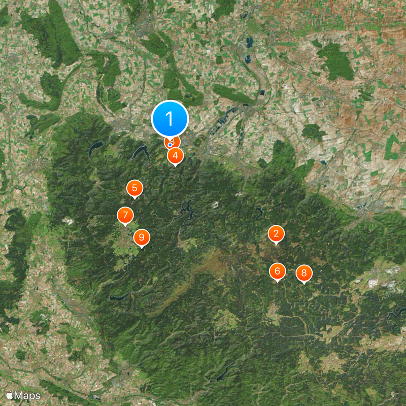 Landkreis Goslar Kaart