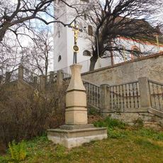 Kříž pod kostelem v Křivsoudově