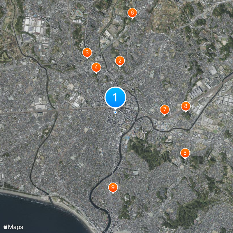 Fujisawa Station Map