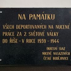 Pamětní deska deportovaným