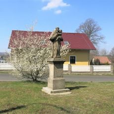 Socha svatého Antonína v Křečanské ulici ve Šluknově