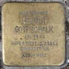 Stolperstein dedicated to Helmut Gottschalk