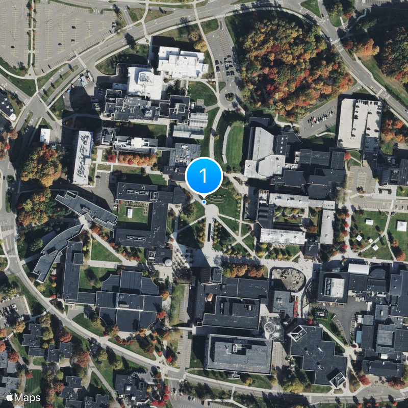 Binghamton University Map