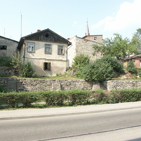 Fragments of city fortification wall of Cēsis