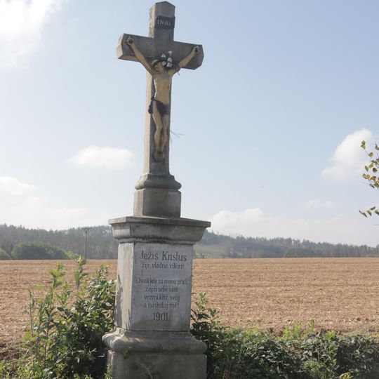 Kříž u silnice jižně od Šebkovic