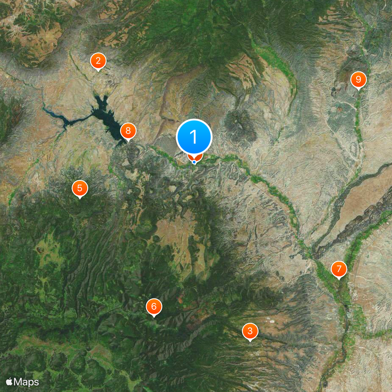 Abiquiú Map