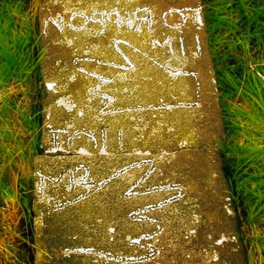 Milestone, Middleton Moor at SE127522