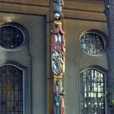 Holy Trinity church in Mikstat