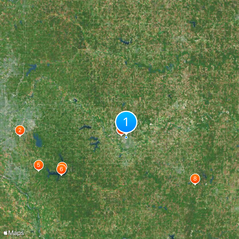 Oklahoma Baptist University Map
