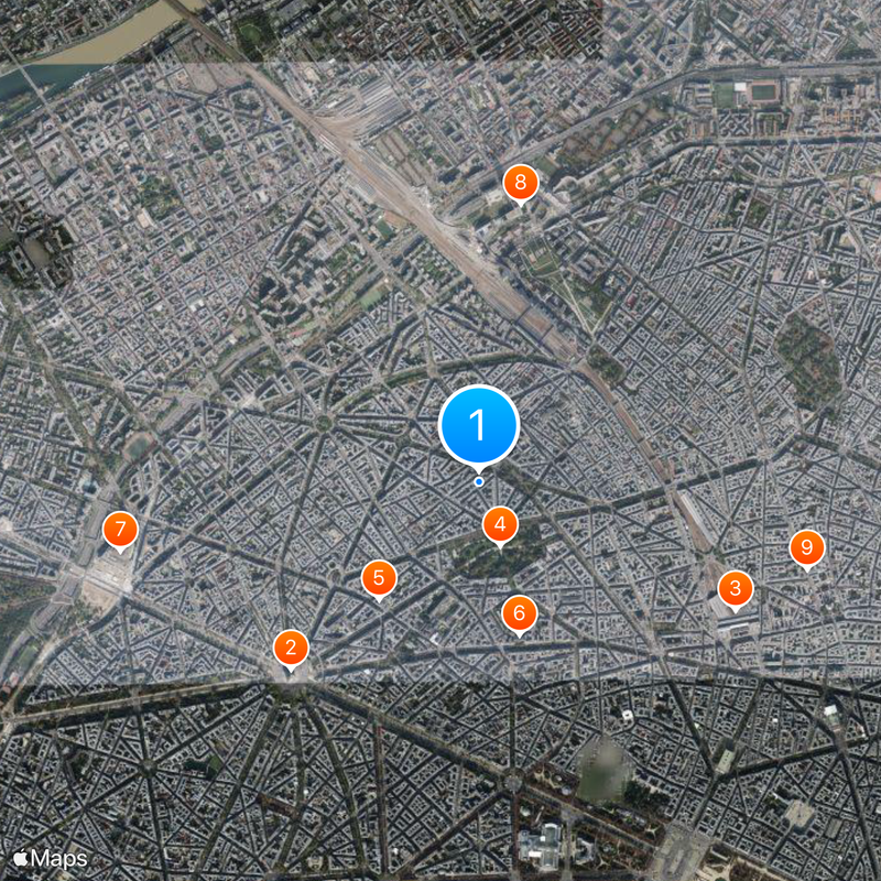 17e arrondissement de Paris Carte