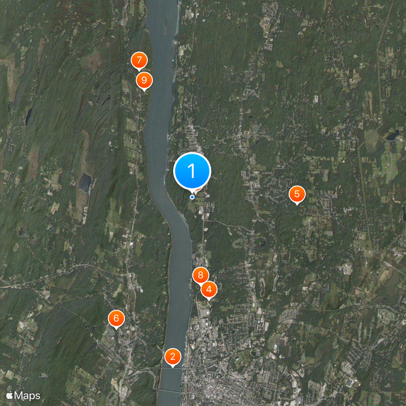 Home of Franklin D. Roosevelt National Historic Site Map