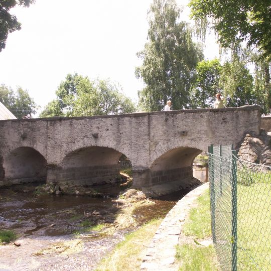 Stone bridge in Herálec