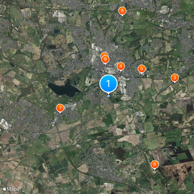Bridgewater Canal Map