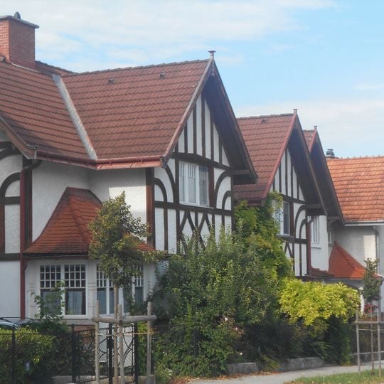 Kruppsche Werksiedlung - Wohnhäuser Beamtensiedlung, Berndorf