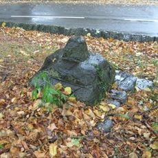 Remains of village cross 15 metres west of Church of St Peter