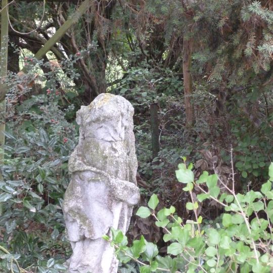 Boundary stone in Mokrá Hora