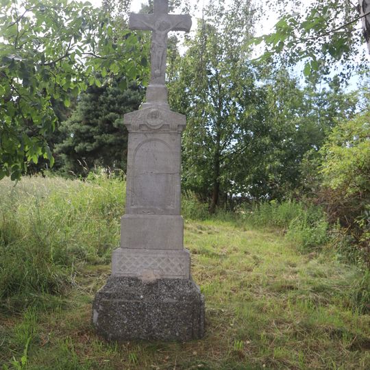 Kříž u silnice jižně od Pyšele