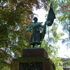 Soviet military cemetery in Freiberg