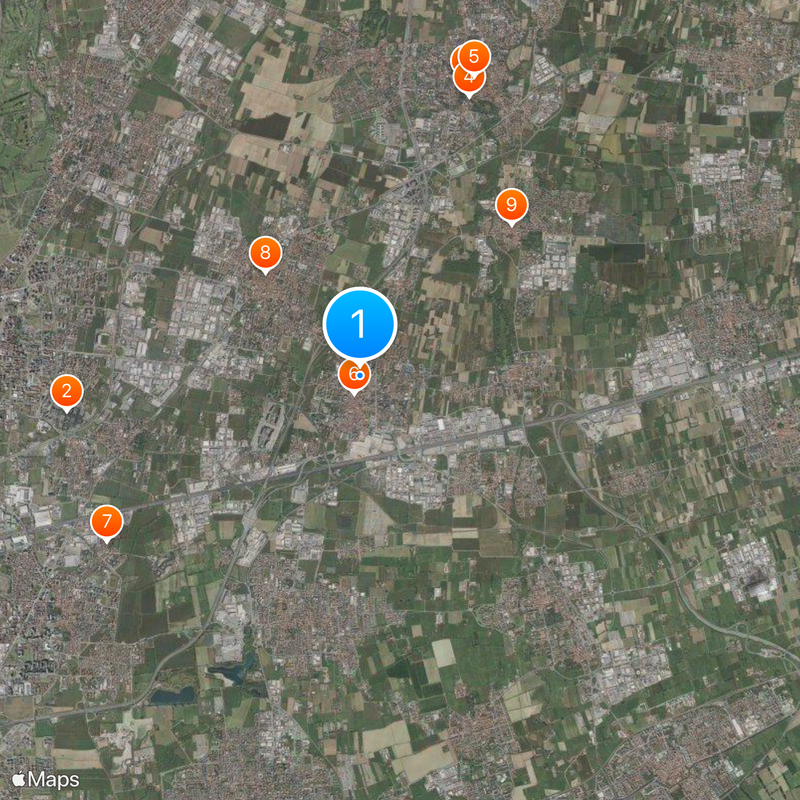 Agrate Brianza Mappa