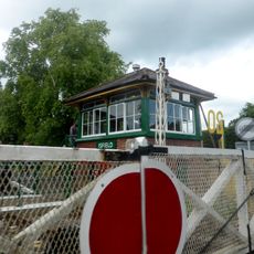 Isfield Signal Box And Railway Level Crossing Gates
