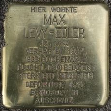 Stolperstein für Max Levy-Edler