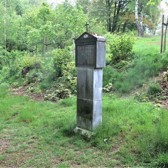 Kaplička XIV. zastavení křížové cesty v Ruprechticích