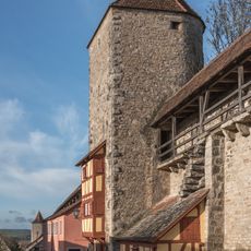 Wachturm Klingenschütt 9 in Rothenburg ob der Tauber