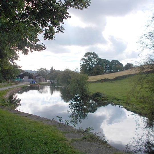 Leeds And Liverpool Canal British Waterways Authority Works Depot Building By Summit Of Dobson Locks
