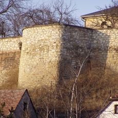 Walls of Dómský pahorek in Litoměřice