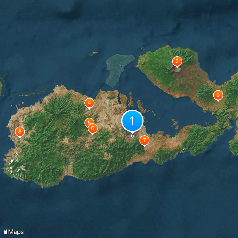 Sumbawa Map