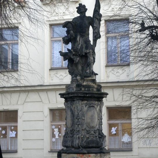 Statue of Saint Florian at Žerotínovo náměstí in Olomouc