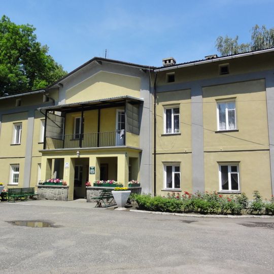 Manor house in stud farm in Ochaby