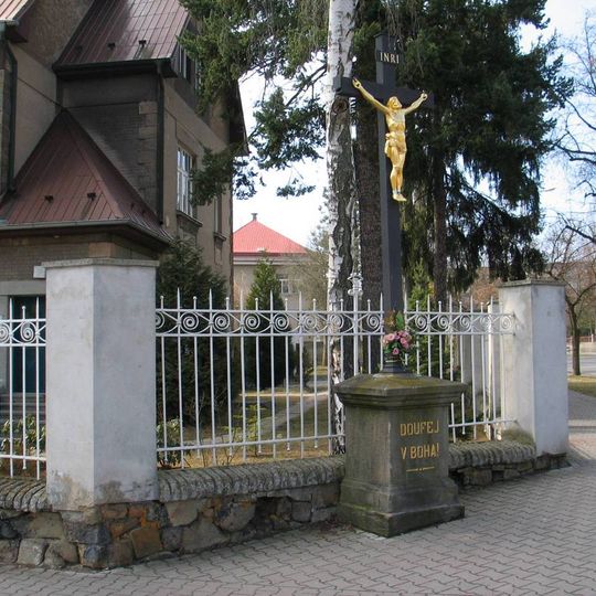 Pamětní kříž v Kladně, ul. Fr. Kloze