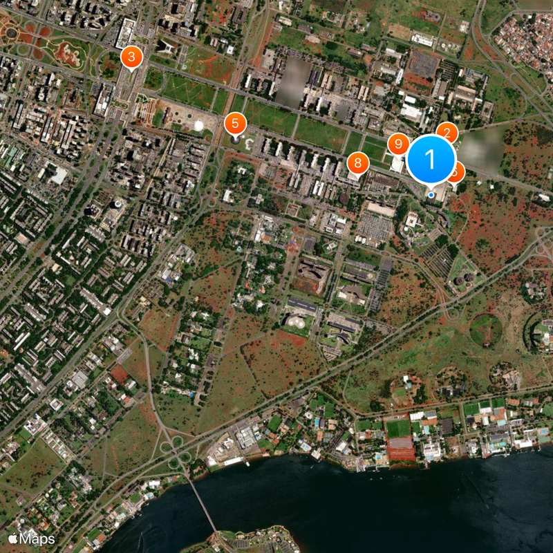 Federaal Hooggerechtshof Kaart