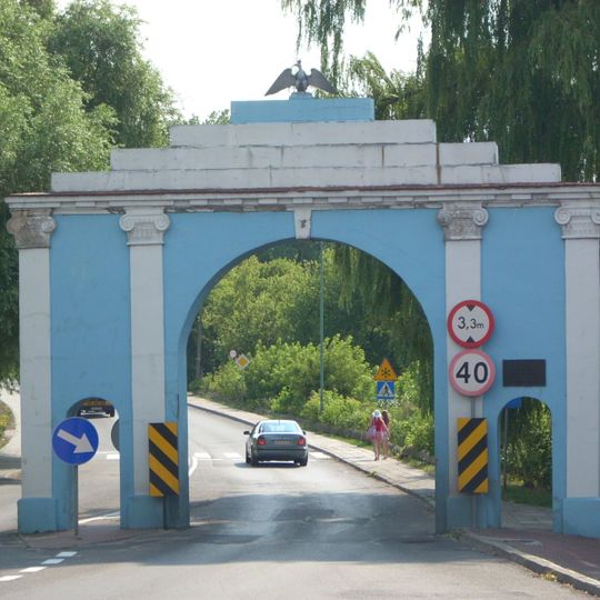 Napoleon arch in Ślesin