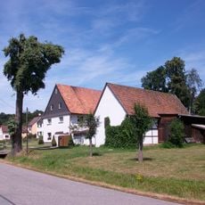 Scheune eines Dreiseithofes Schönberger Straße 26