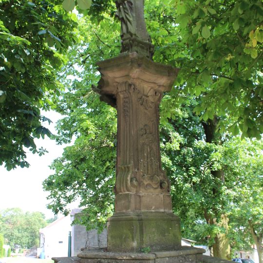 Statue of Virgin Mary in Všetaty