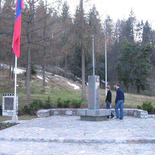 Geographic centre of Slovenia