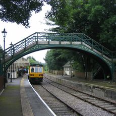 Footbridge Over Railway Line