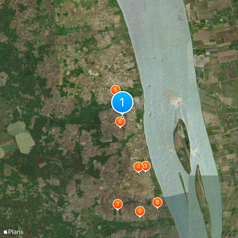 Château Mouton-Rothschild Karte