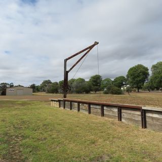 Railway Crane and Loading Ramp, Darkan