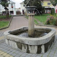 Kašna v Blovicích na Masarykově náměstí