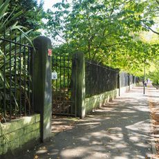Railings And Gates Forming South West Boundary Of Museum Gardens