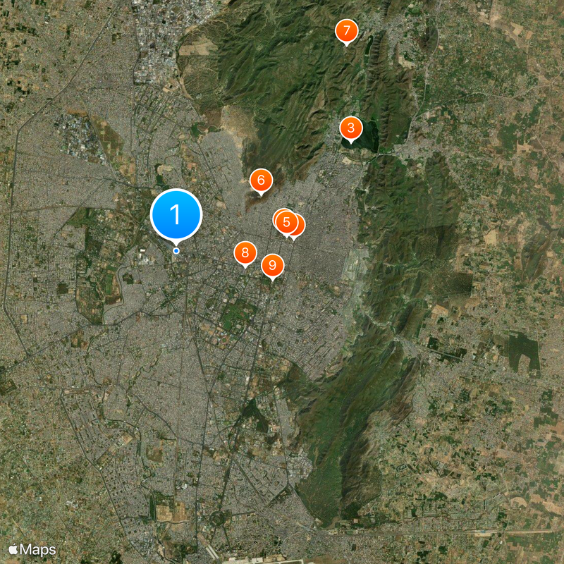 Jaipur Junction railway station Map