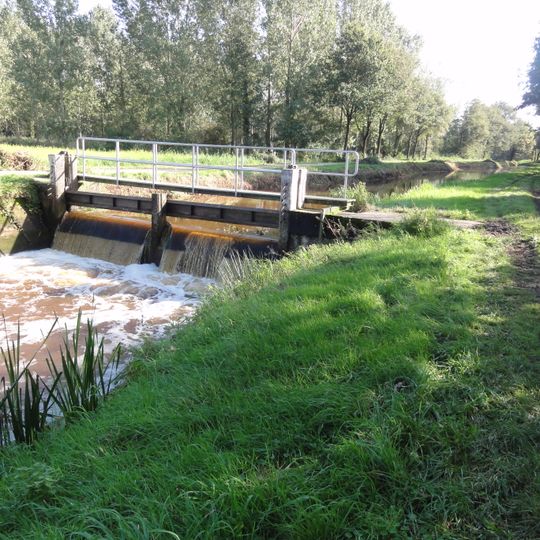 Peel-Raamstelling: verdeelwerk annex stuw