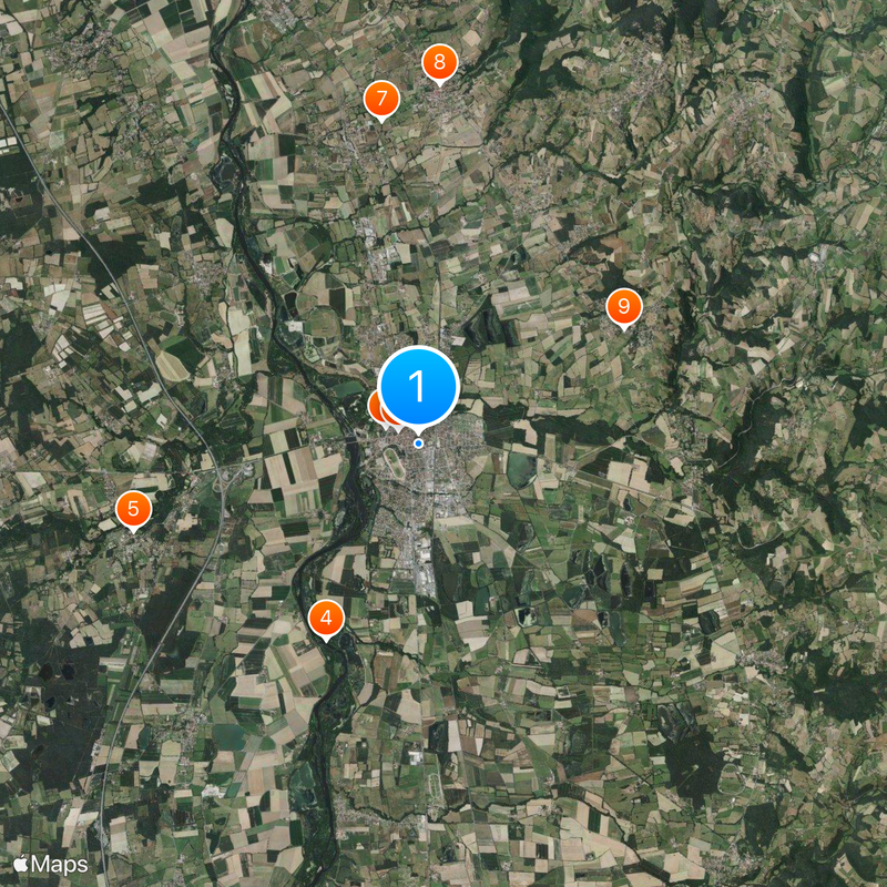 Forez Map