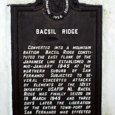 Bacsil Ridge historical marker