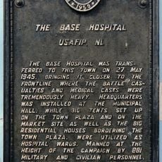 The Base Hospital historical marker