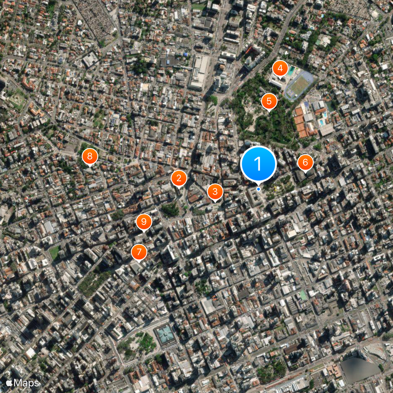 Universidade Federal do Paraná Map
